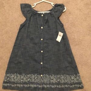Brand New Baby Gap Chambray Dress!